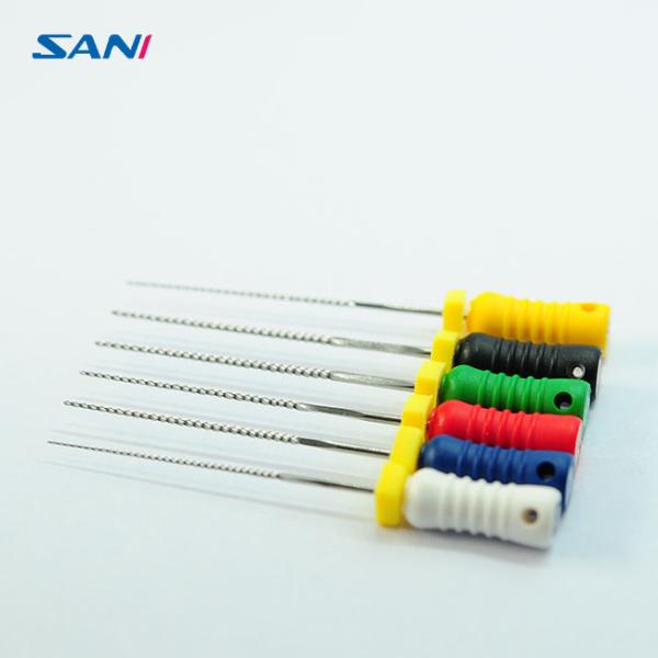 Anti Fracture Endodontic Files And Reamers 21mm Reamer Dental Instrument Hand