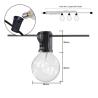 Buy cheap 25FT Patio string light Christmas G40 Globe Festoon bulb fairy string light outdoor party garden garland wedding Decorative from wholesalers