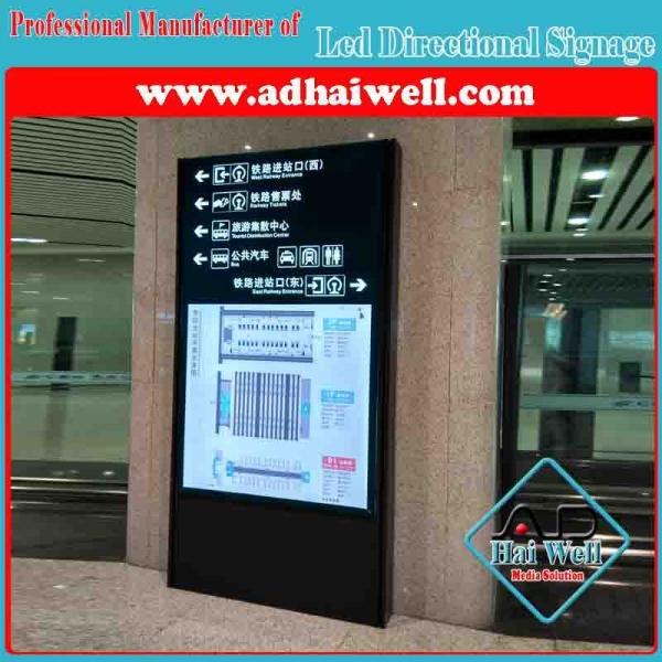 Buy cheap Airport Flight Information Display Signage Holder from wholesalers