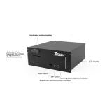 Professional 100AH Rechargeable Lithium Ion Battery Pack 16S 48V Telecom Base