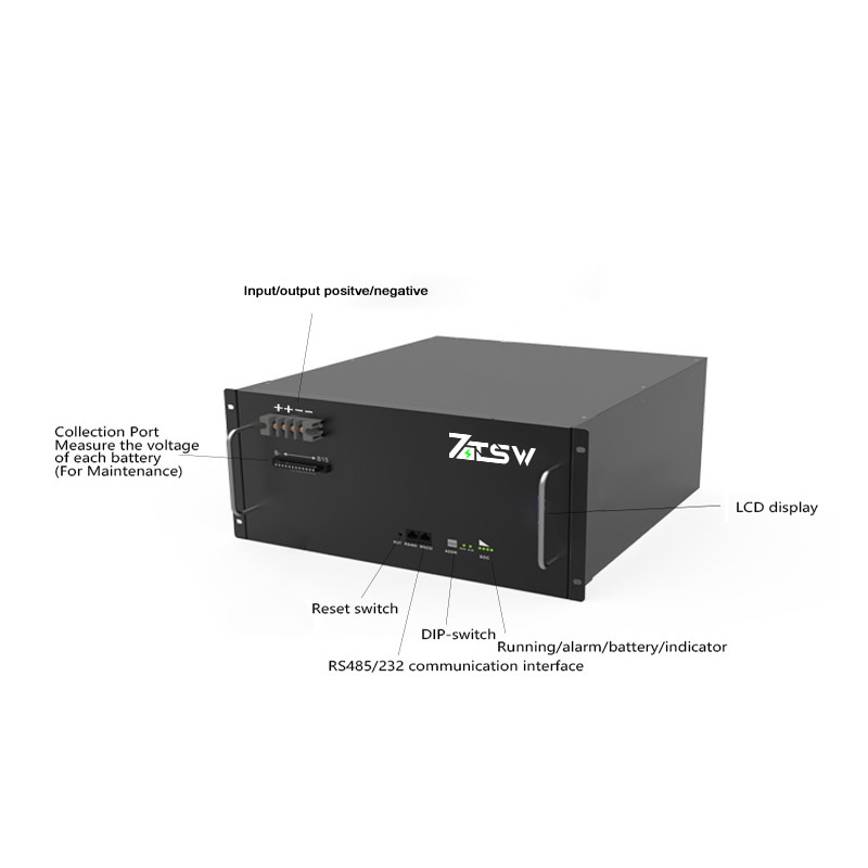 Lithium-Ion Battery Energy Storage System 48V 12.5KW Lithium Ion Battery Cabinet With BMS And Inverter