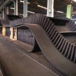 C Cleat Rubber Multi Ply Textile Corrugated Sidewall Conveyor Belt