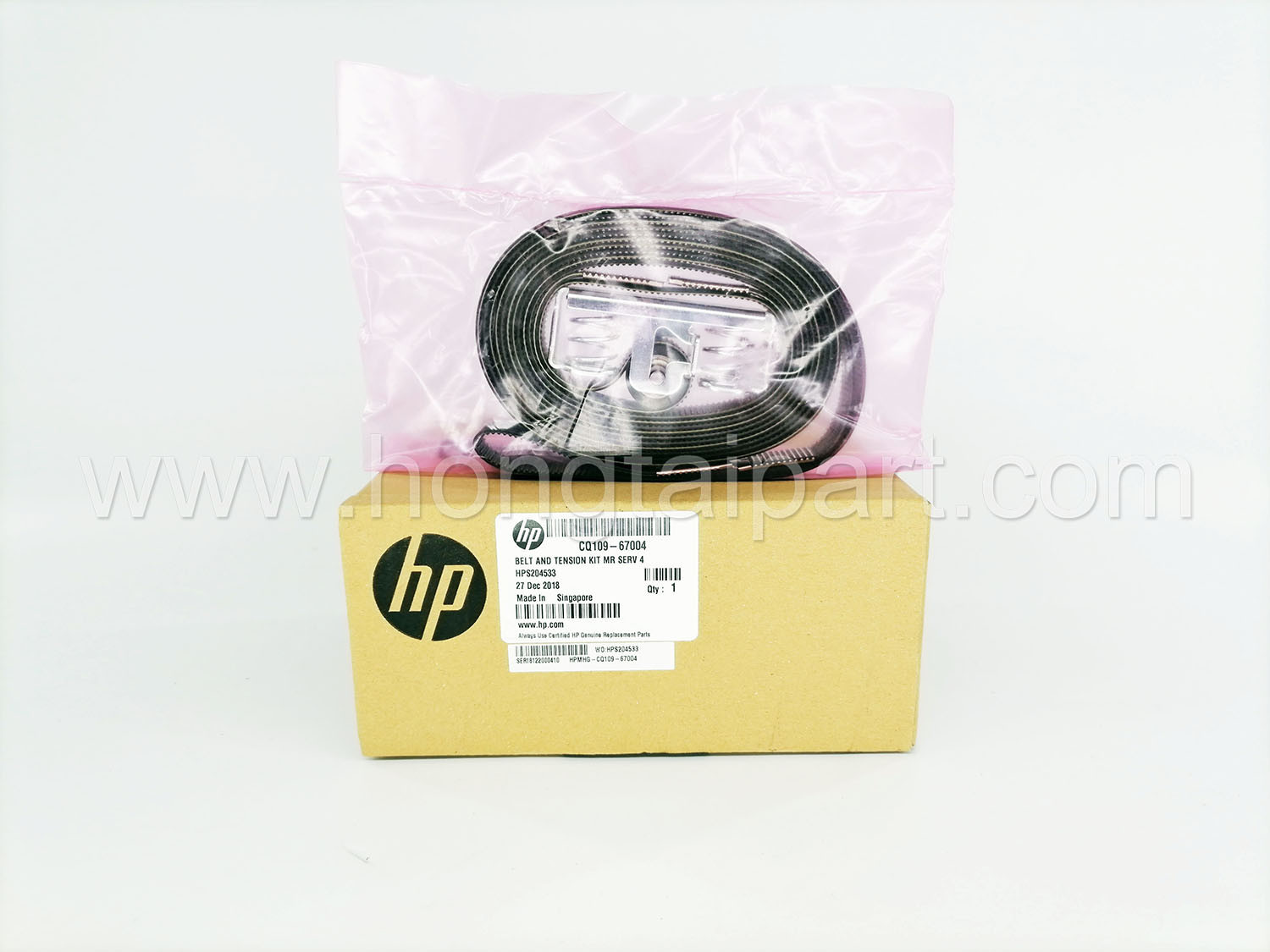 Belt and Tensioner Assembly for Designjet 4000 4500 T7100 Z6100 (CQ109-67004)