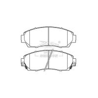 Buy cheap Germany Manufactured Brake Pad Set for Front and Rear Wheel Positions product