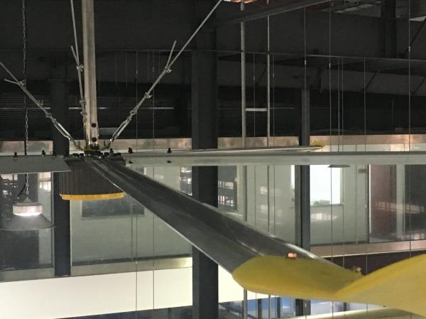 Buy cheap Industrial Pmsm Motor Hvls Warehouse Ceiling Fans from wholesalers