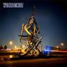 Buy cheap Outdoor Park Square Large Abstract Geometric Stainless Steel Sculpture from wholesalers