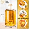 Buy cheap 375ml Capacity Glass Bottle with Wooden Cap and Transparent Design from wholesalers