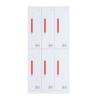 Buy cheap D450mm SPCC 6 Door Steel Locker Metal Storage Cabinet Office Locker Almirah from wholesalers