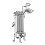 RO Stainless Steel Bag Filter Housing Cartridge Multi Round Industrial