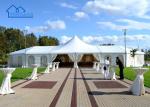 Thick PVC Material Wedding Marquee Tents For Reception Flame Retardant