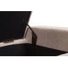 Buy cheap folding household furnitures home shoes storage ottoman box tufted bench with hydraulic hinge from wholesalers