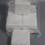 Lint Free Polyester Nonwoven Cleanroom Wipes 35gsm Polyester Wiper