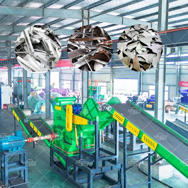 Buy cheap Metal Recycling Machine Car Body Metal Crusher Aluminum Cans Scrap Crusher from wholesalers