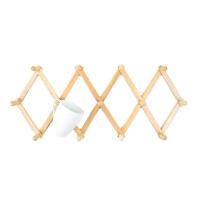Buy cheap Natural Solid Bamboo Wall Coat Hook for Hanging Towels Robes and Coats 86 product