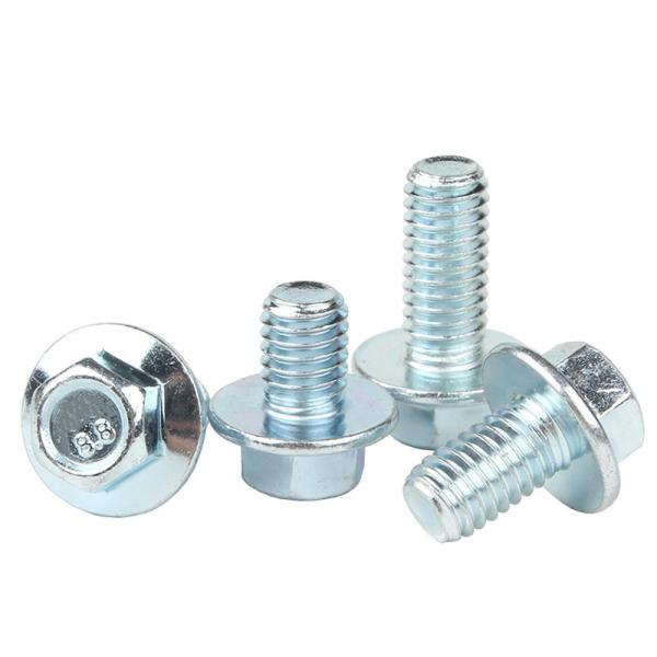 Buy cheap Aluminum Flanged Hexagon Bolts M6 Galvanized Hex Bolt For Furniture And Machinery from wholesalers