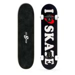 100% Canadian Maple Full Complete Skateboards 31inch Deck Aluminum Matte Truck