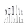 Buy cheap Matt Silver Skirting Board Profiles Wall To Floor Anodizing Surface from wholesalers