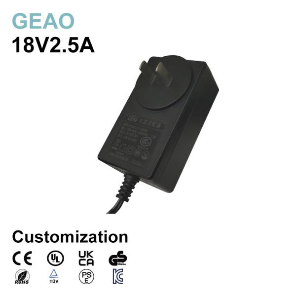 18V 2.5A Wall Mounted Power Adapters For Hair Trimmer Meidical Macbook