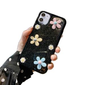 China Anti Dirt Daisy Phone Cases 3D Toy DIY Design For Girls Women on sale