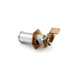 55mm Length Fire Safe Locker A3 Iron Housing Long Life Span Silver Color