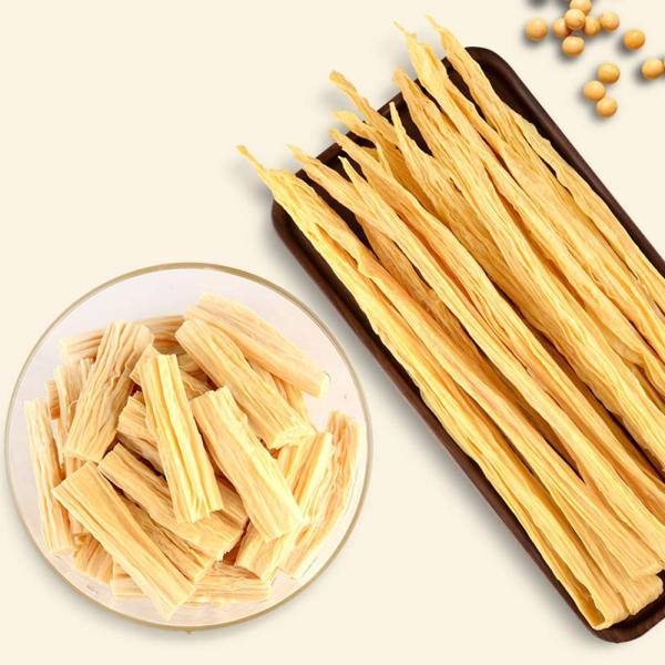 Buy cheap Bright Yellow Yuba Dried Tofu Skin Protein Fiber Vegan Food Soak In Water 30min Pre Cooking from wholesalers