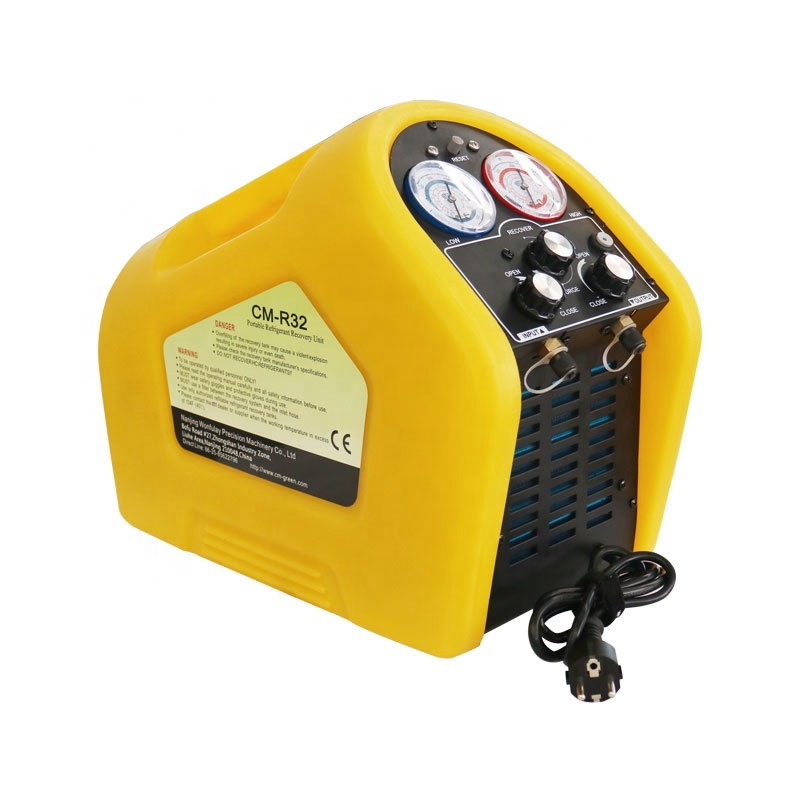 Air Coolded Refrigerant Filling Machine 3PH with ≤240KGH liquid recovery rate
