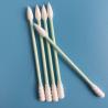 Buy cheap 50pcs/Bag Biodegradable Green Paper Stick Qtips Cotton Bud Swab For Makeup Removing from wholesalers