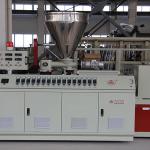 Steel Twin Screw Plastic Airsfot Extruder Machine with Certification and