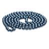 Buy cheap Luxury Round Blue 8mm Shell Pearl Sweater Necklace 55 Inches (N08612) from wholesalers