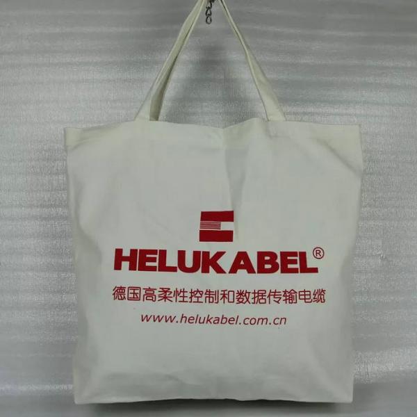 Buy cheap Large Plain Cotton Canvas Tote Bags Silk Screen Printing Hot Stamping from wholesalers