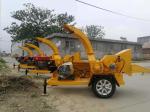 1000kg/H Diesel Engine Olive Wood Crusher Machine 20mm Output