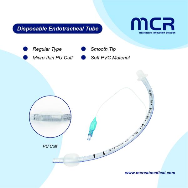 Buy cheap Transparent PVC Material Endotracheal Tube With Soft Balloon from wholesalers