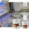 Buy cheap Gray Garage Metallic Epoxy Floor Coating For Exhibition Halls And Restaurants from wholesalers