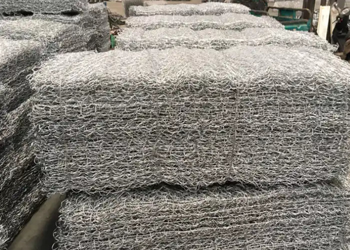 Hdg 120x150 Fine Mesh Metals Gabion Baskets For Rock Retaining Wall