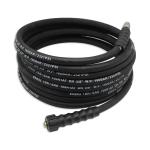 3/8 X 50' 4000 Psi Pressure Washer Hose With Quick Connects In Grey And Black