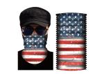 Man Flag Multi Color Cotton Tubular Neck Scarf