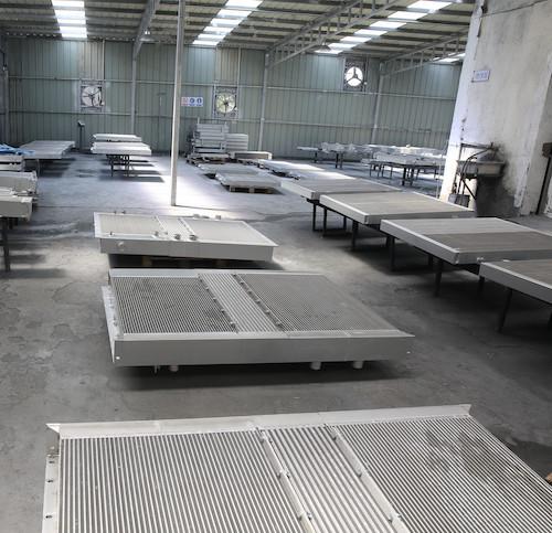 Buy cheap Aluminum air to air heat exchanger for compressed air aftercooler industry application from wholesalers