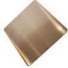 Buy cheap Satin Red Copper Hairline Stainless Steel Sheet 316l Finished AFP Ornamental New Style from wholesalers