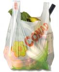 Customized Compostable Biodegradable Plastic T-shirt Bags, biodegradable