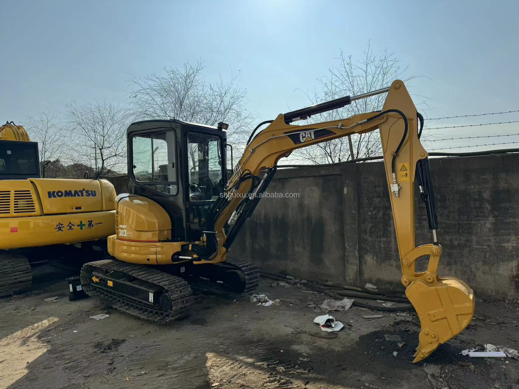 construction small equipment Crawler excavator Used Caterpillar cat303 excavator caterpillar