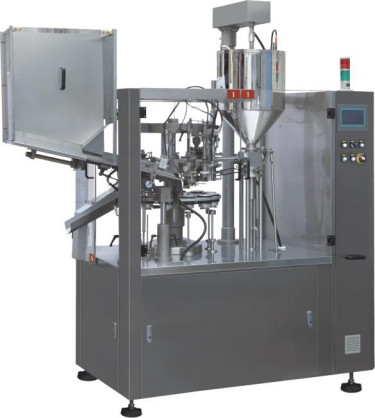 PLC Controlled Touch Screen Soft Tube Filler Sealer For Laminated Tubes From 50 To 220 Mm