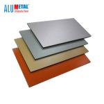 Buy cheap 1220x2440mm Brushed PVDF Aluminum Composite Panel Sheet 5mm AA1100 from wholesalers