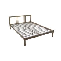 Buy cheap modern double bed pine wood product