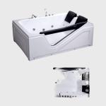 CUPC Indoor White Freestanding Bathroom Jacuzzi Tub 67Inch For Adult Soaking