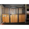Buy cheap Sliding Door Customized Wooden Horse Stable Bamboo Material Horse Stall from wholesalers