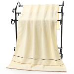 Six Color Striped Bath Towel Set Sustainable Thick Absorbent Cotton Great for