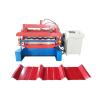 Buy cheap Low Noise IBR Sheet Roll Forming Machine / IBR Sheet Making Machine Hydraulic Cutting from wholesalers