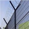Buy cheap Waterproof 358 Mesh Anti Climb Prison Fence Hot Dipped Galvanized from wholesalers