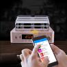 Buy cheap Integrated Stereo Hybrid Vacuum Tube Audio Amplifier With Subwoofer Output MIC Output from wholesalers