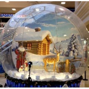 Buy cheap Snow Globe / Crystal Ball Inflatable Bubble Tent For Christmas Activities Inflatable Party Tent from wholesalers
